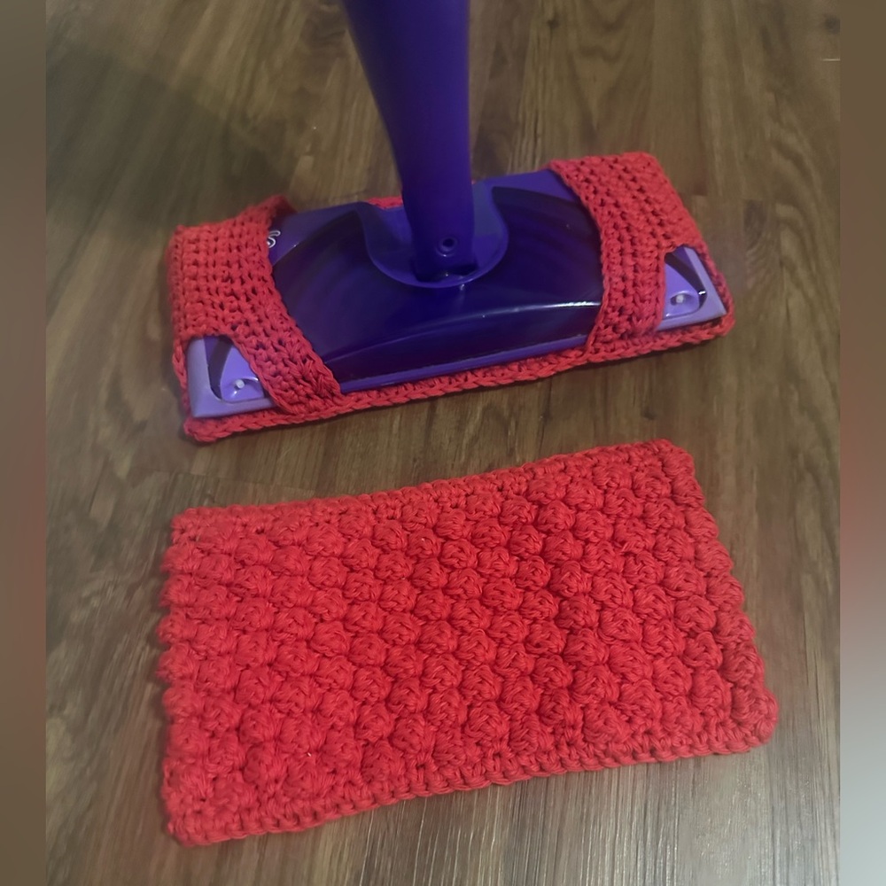 Lot of 2 Reusable Cotton Mop Pads